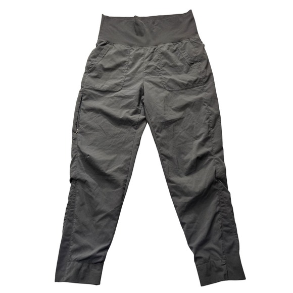 Patagonia Pants Womens Medium Gray Maternity Hiking Activewear Stretch Outdoor - Picture 1 of 16
